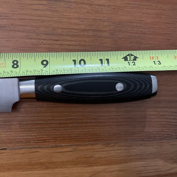 Zhen Premium Kitchen Knife 3 Layers Forged Japanese Carbon Steel 8" Blade UNUSED - Picture 5 of 13